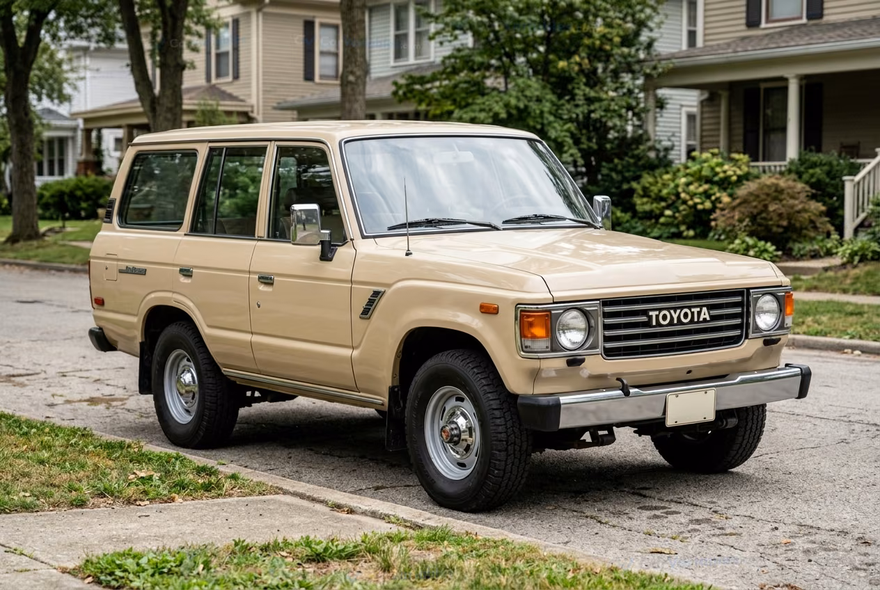 Toyota Land Cruiser V8 and predecessors